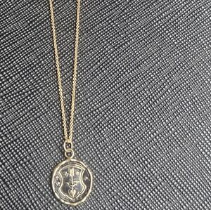 Pyrrha Gold Talisman Necklace And Chain